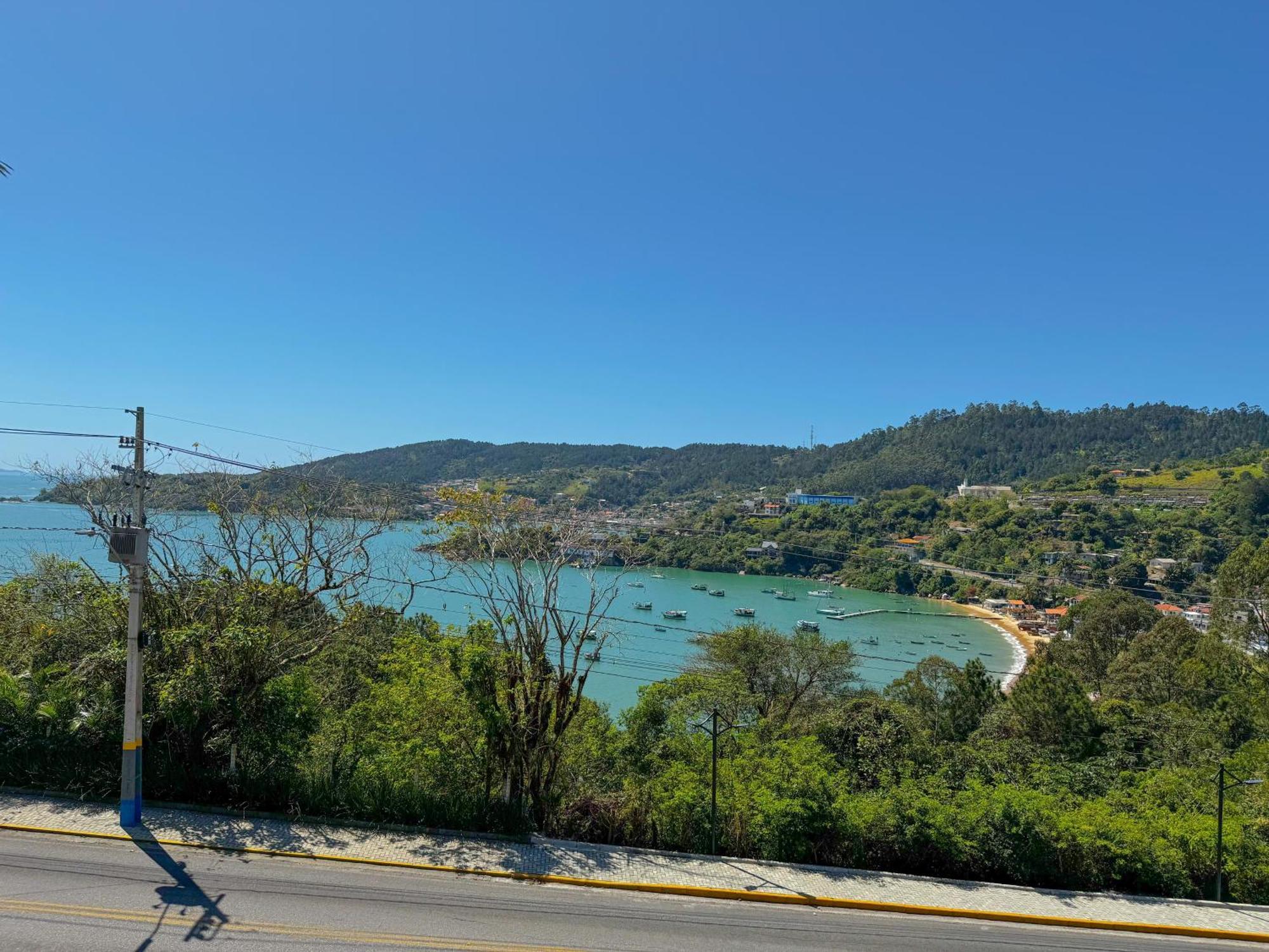 Casa Com Vista Para O Mar Em Governador Celso Ramos Zewnętrze zdjęcie