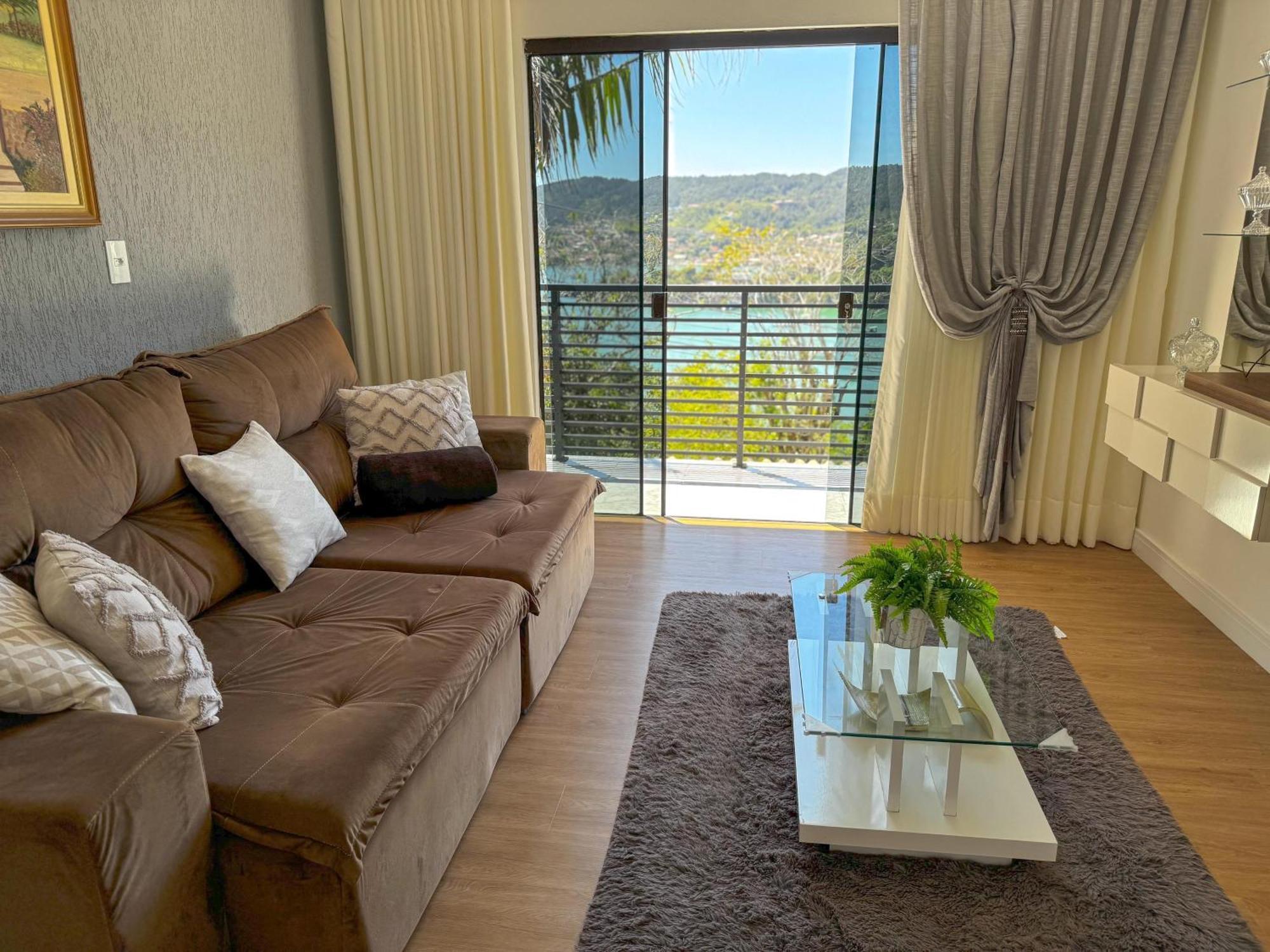 Casa Com Vista Para O Mar Em Governador Celso Ramos Zewnętrze zdjęcie